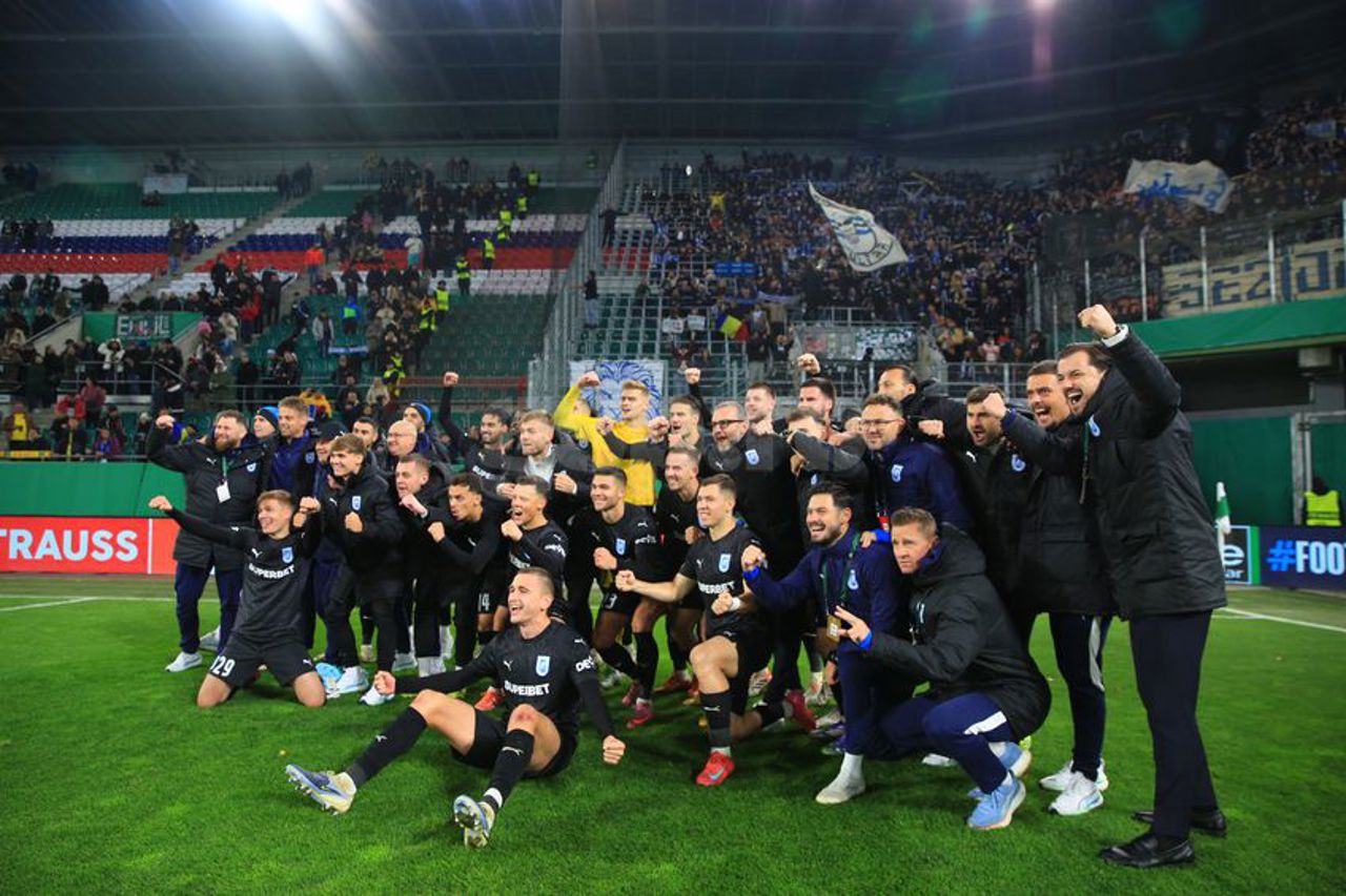 Liga Conferințelor UEFA: CS Universitatea Craiova a obținut prima victorie în grupa unică iar Vlad Blănuță a perforat poarta echipei la care este legitimat Vitalie Damașcan