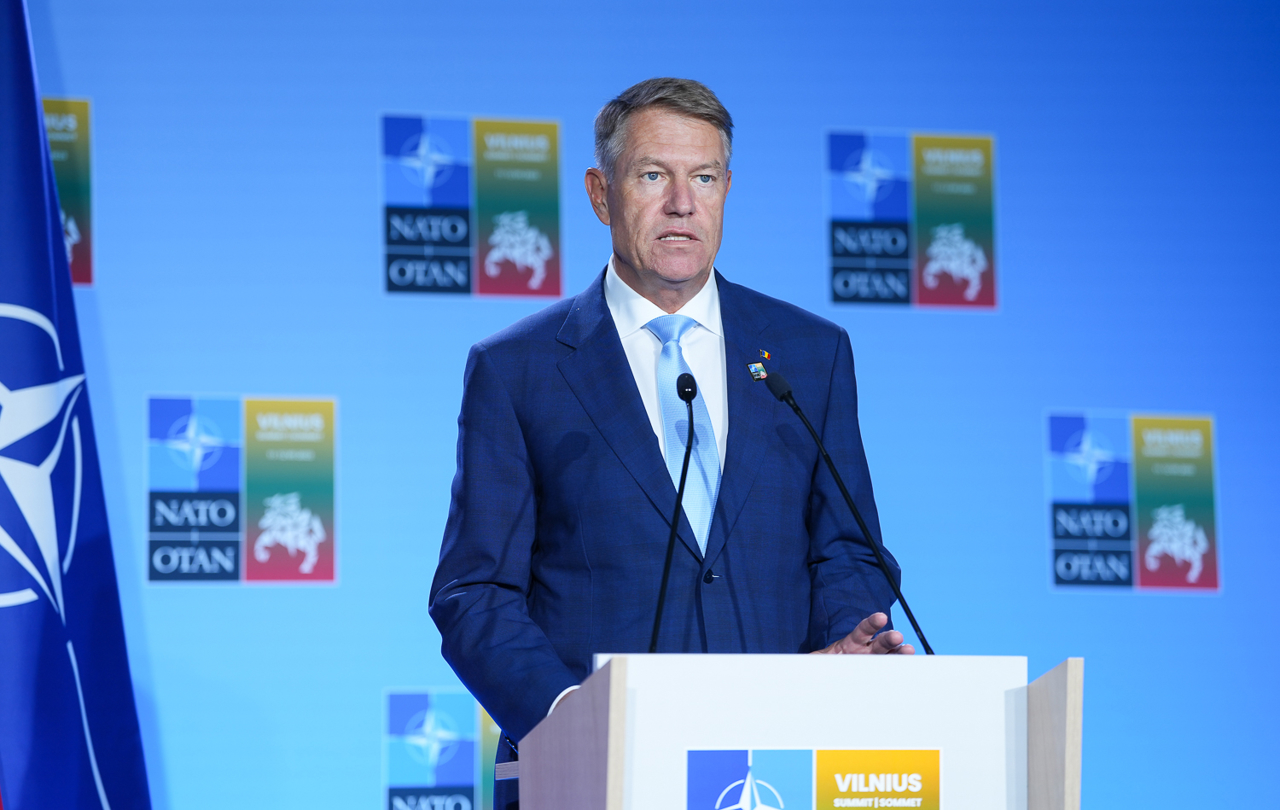 Klaus Iohannis: NATO Summit decisions - an increased commitment to strengthening Moldova's resilience and security