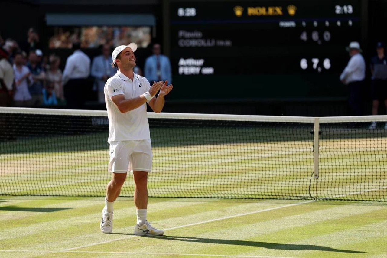 Tenismanul britanic Arthur Fery trăiește un vis frumos la turneul de Mare Șlem de la Wimbledon