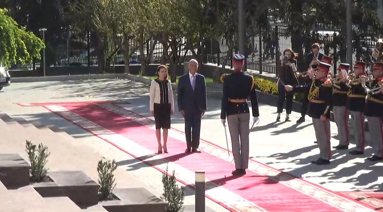 LIVE // The President of Portugal, Marcelo Rebelo de Sousa, officially welcomed to the Presidency