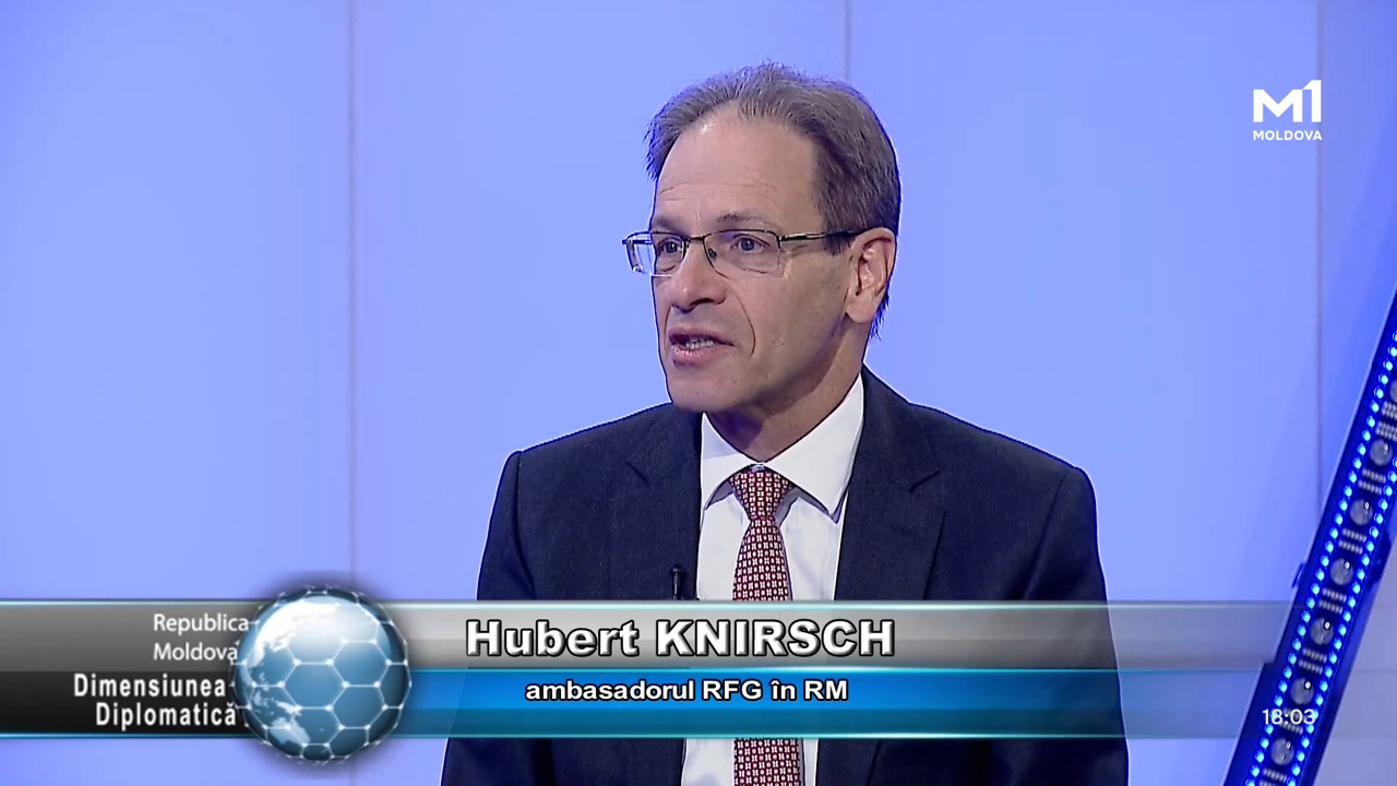 „Dimensiunea Diplomatică” // Hubert Knirsch, Ambasadorul RFG în Republica Moldova