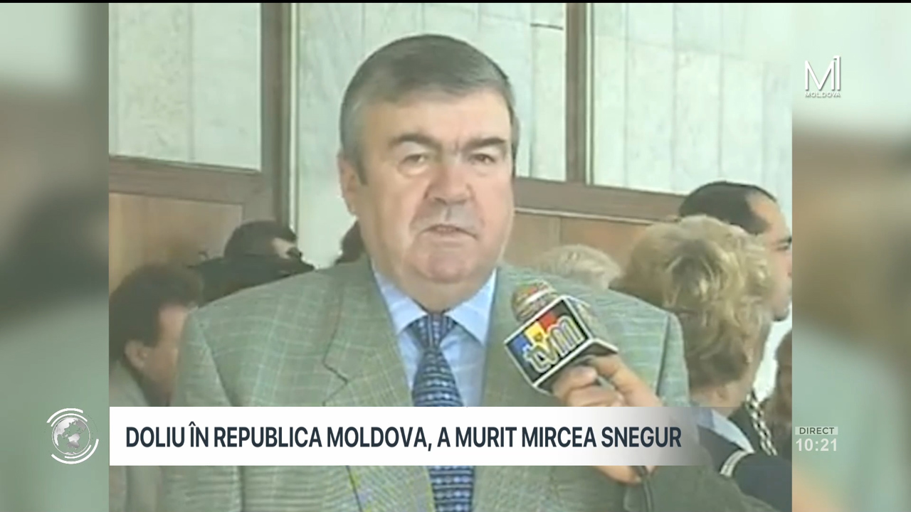 ULTIMA ORĂ”: 14 septembrie, 2023 - A murit Mircea Snegur, primul președinte al Republicii Moldova 
