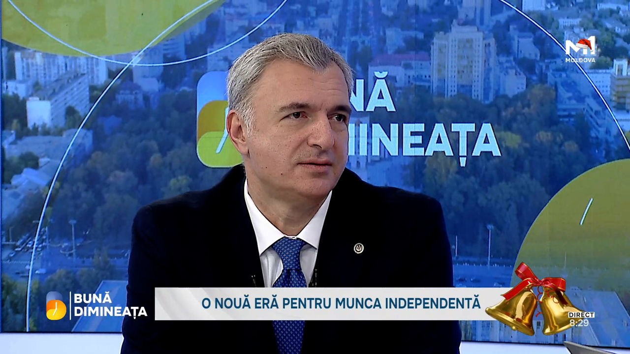 Vicepremierul Osmochescu, precizări despre prevederile „legii freelancerilor”: „Aducem munca independentă din zona gri în economia albă”