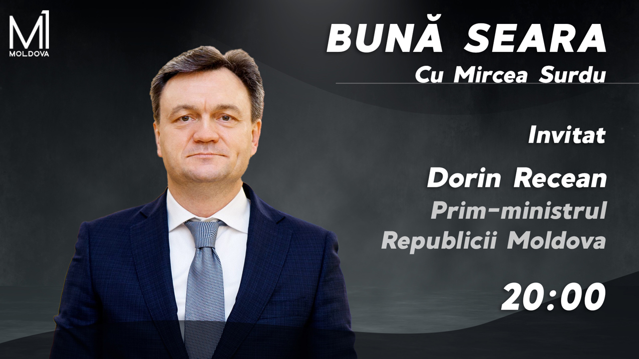 „Bună Seara” din 17 februarie 2023: ▶Prim-ministrul Republicii Moldova, Dorin Recean