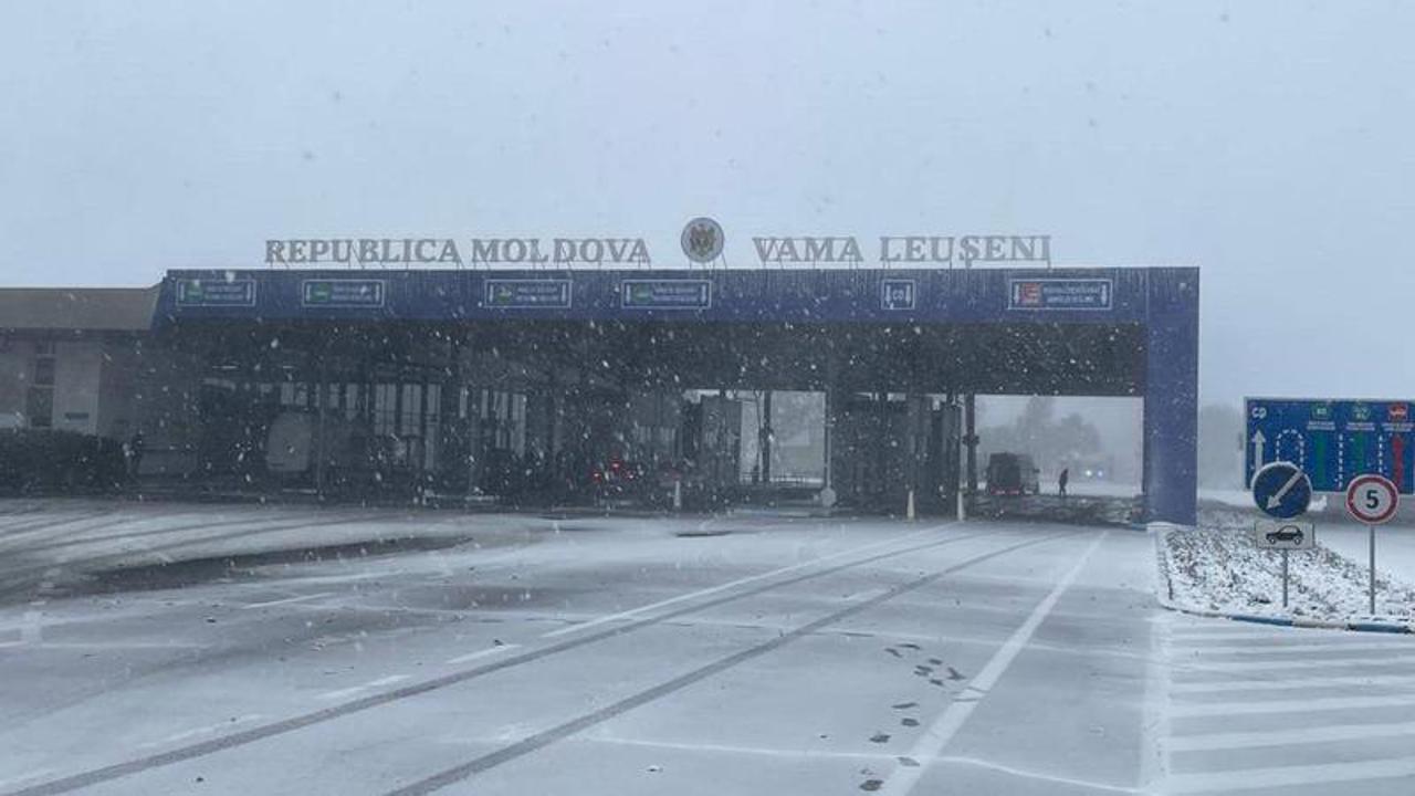 Difficult crossing for trucks: Restrictions at the customs posts in Leușeni, Cahul and Giurgiulești