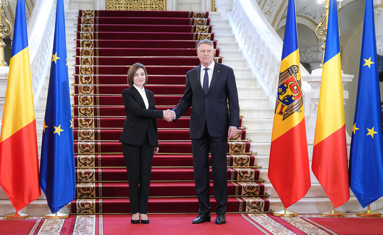 Klaus Iohannis: Republica Moldova nu este singură în fața provocărilor. Maia Sandu: România ne este alături sincer și dezinteresat