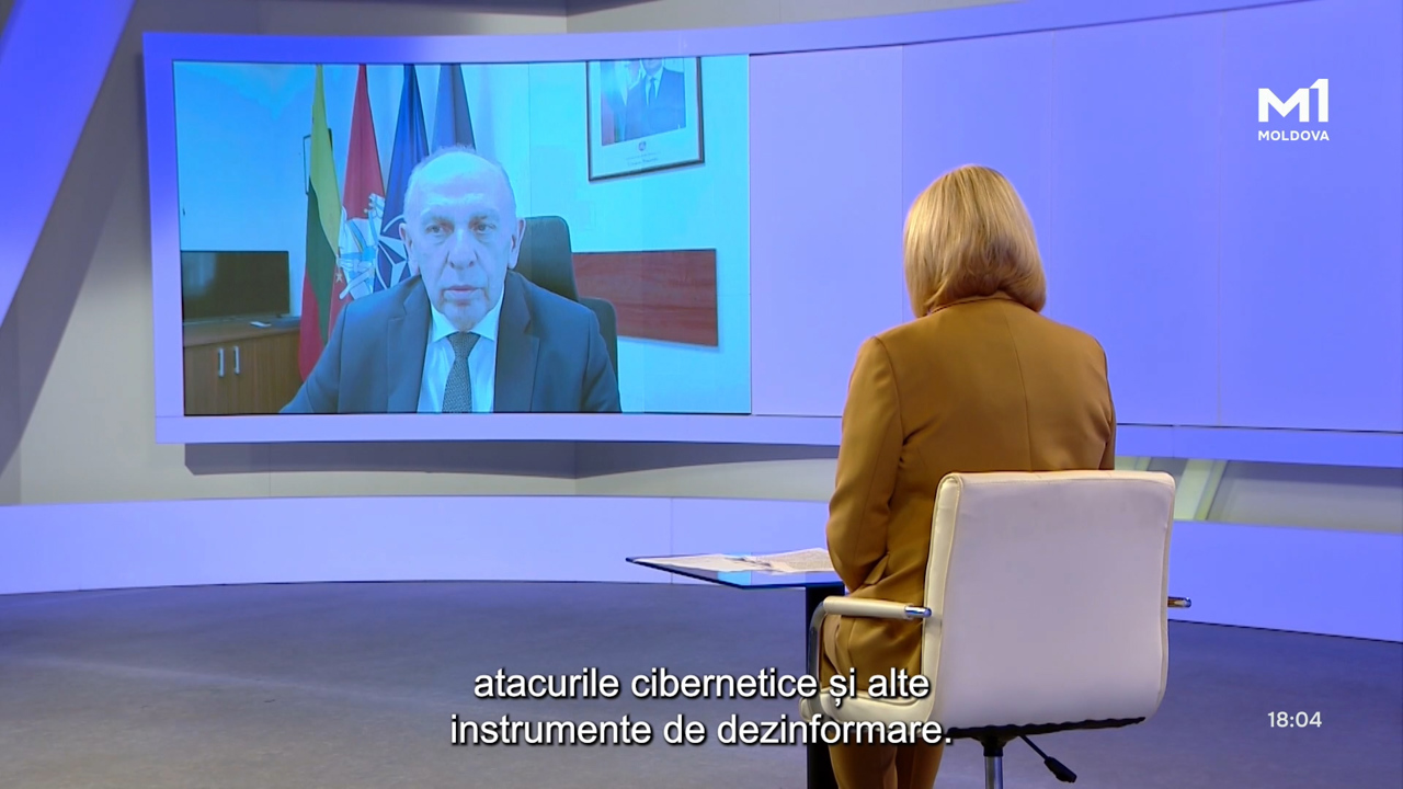 „Dimensiunea Diplomatică” cu Remigijus Motuzas, președintele Comisiei pentru Politică Externă a Parlamentului // 04.10.26