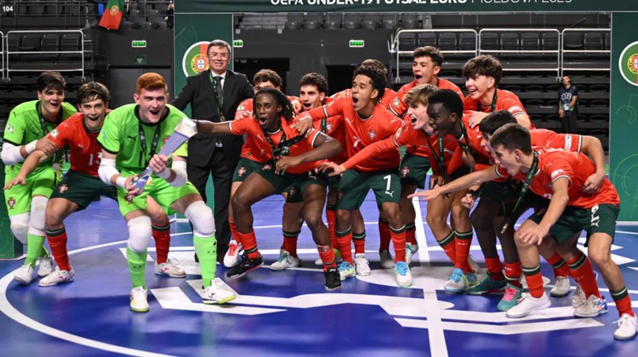 Portugal beat Spain 3-2 to win Under-19 Futsal Euro