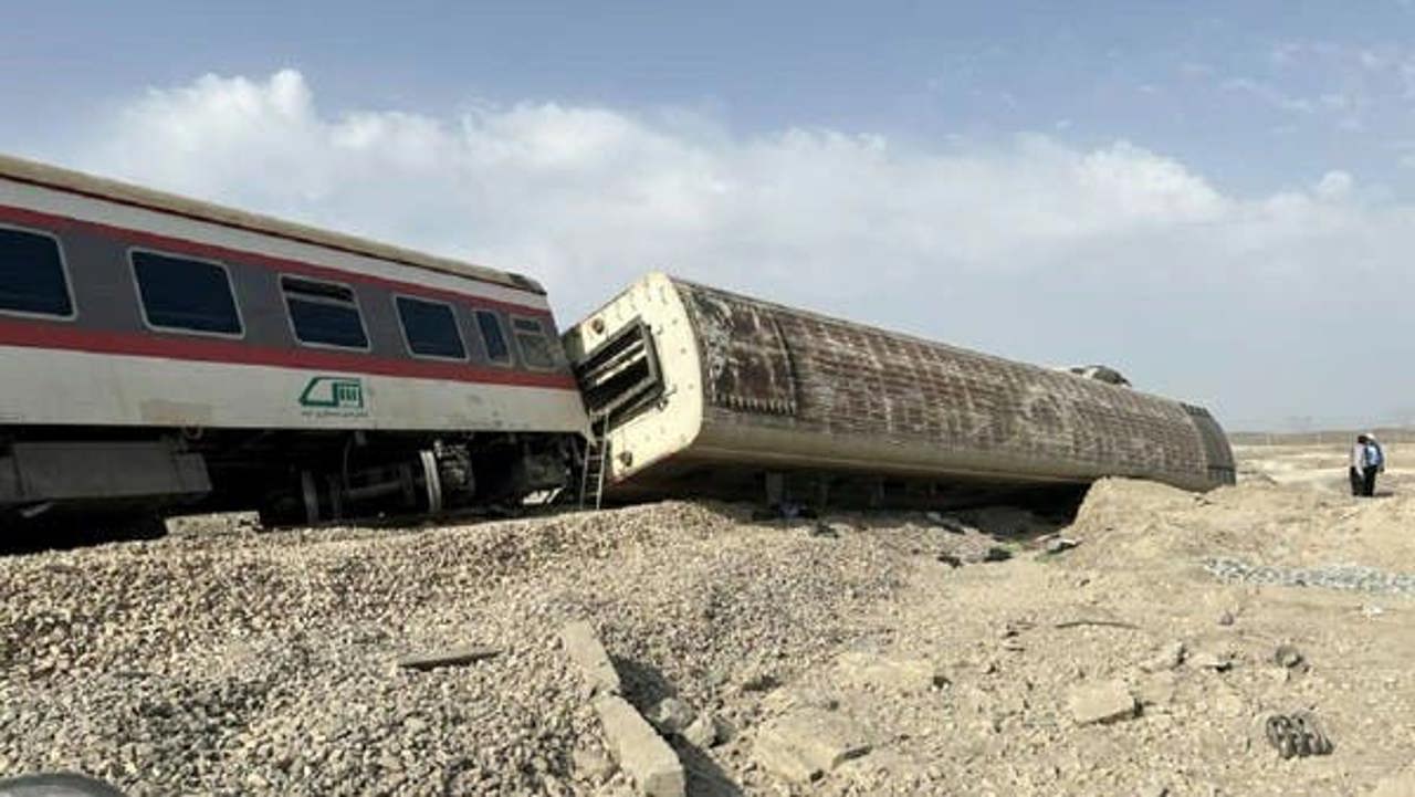 A freight train derailed in the Belgorod region on the border with Ukraine