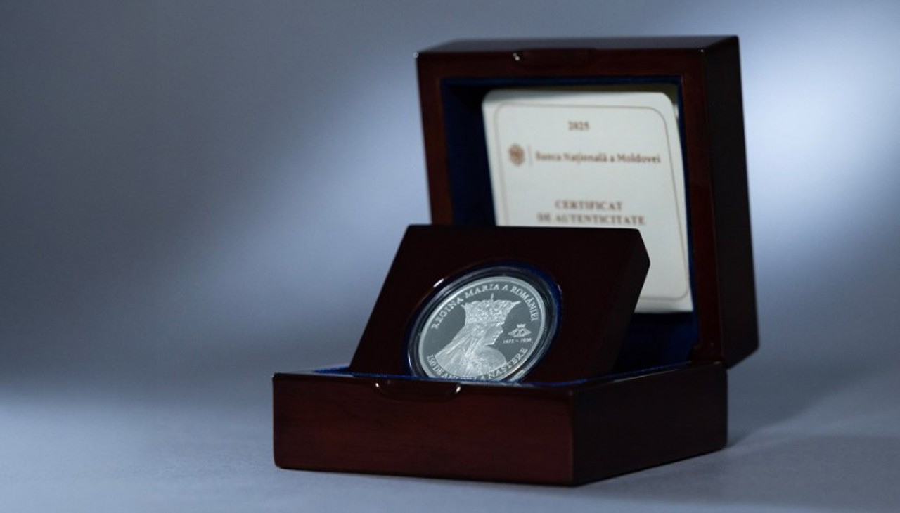 Ziua României: BNM pune în circulație o monedă dedicată Reginei Maria