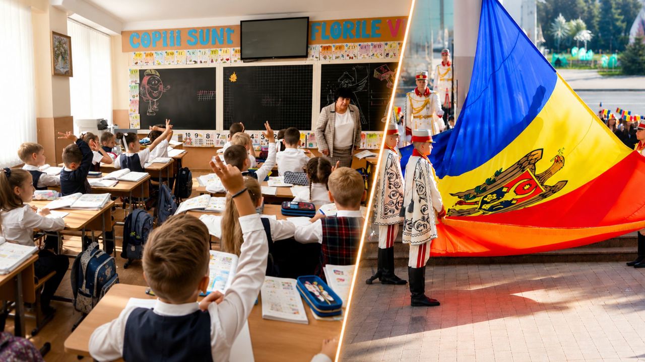 Lecția care va deschide anul școlar 2026-2027: Toate școlile vor marca 35 de ani de la proclamarea independenței R. Moldova