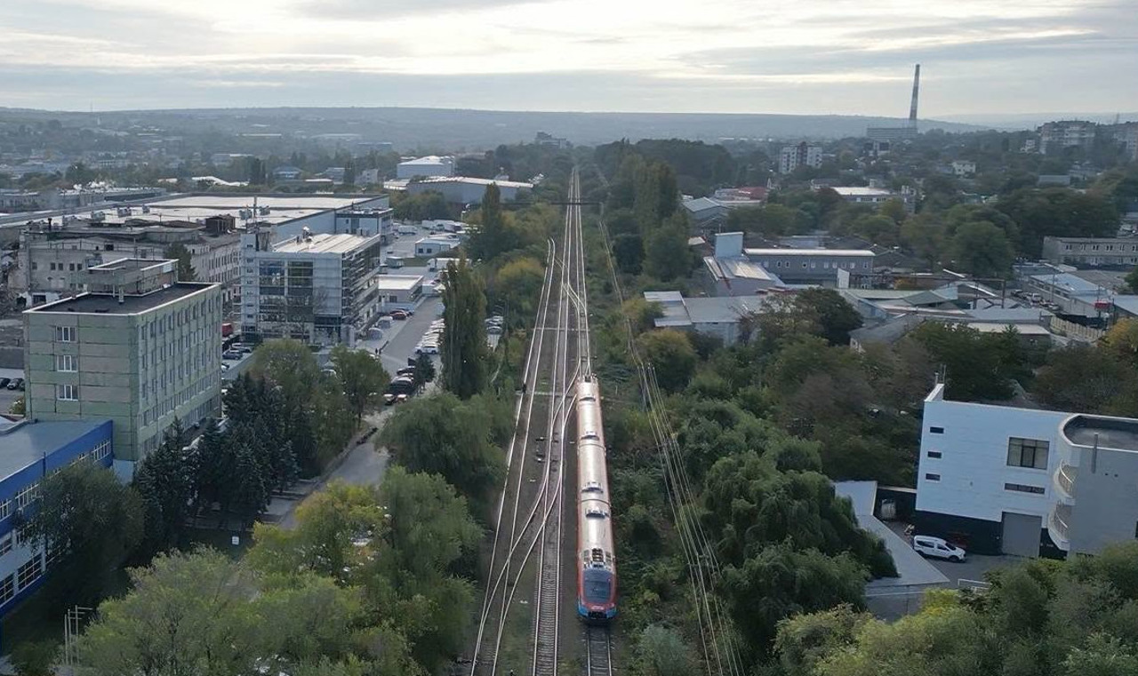 CFM is testing the Chișinău – Revaca – Sângera railway route to improve airport access