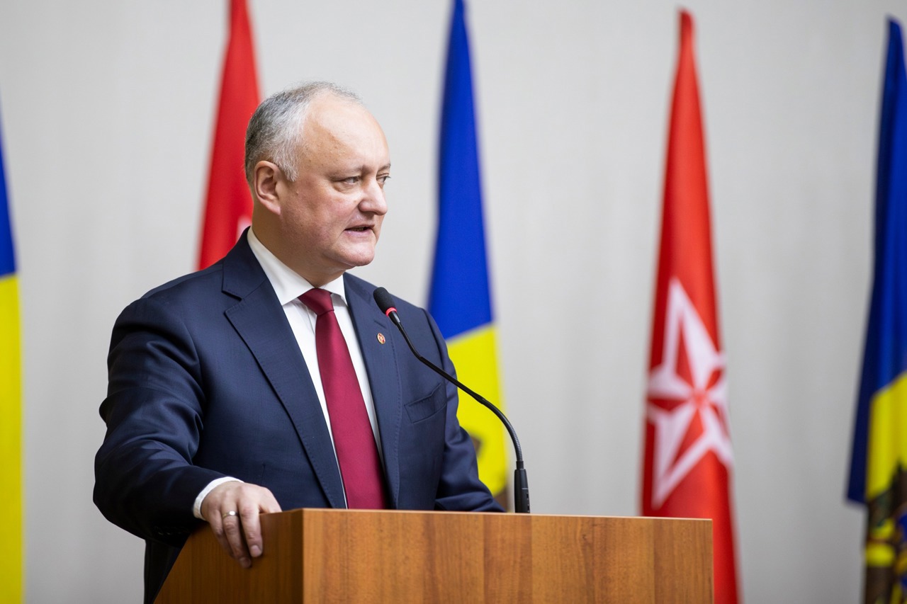 Dodon vows 'tough opposition' to Moldova's PAS government