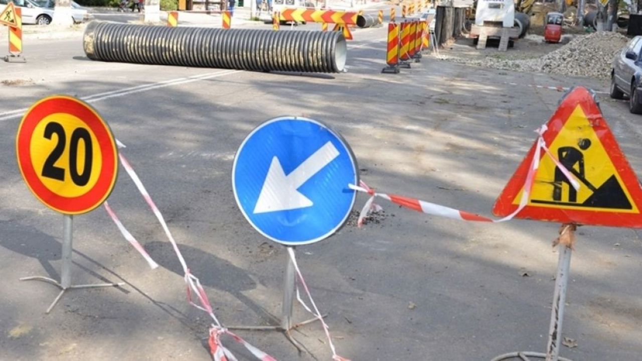 Street in Chisinau closed to traffic by December 18