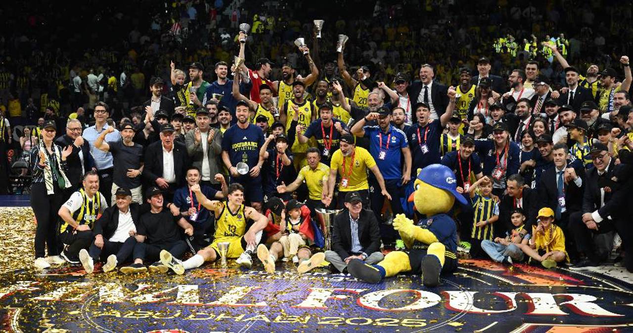 Fenerbahce Istanbul a triumfat la Abu Dhabi: "galben-albaștrii" au cucerit al doilea titlu în Euroliga de baschet masculin 