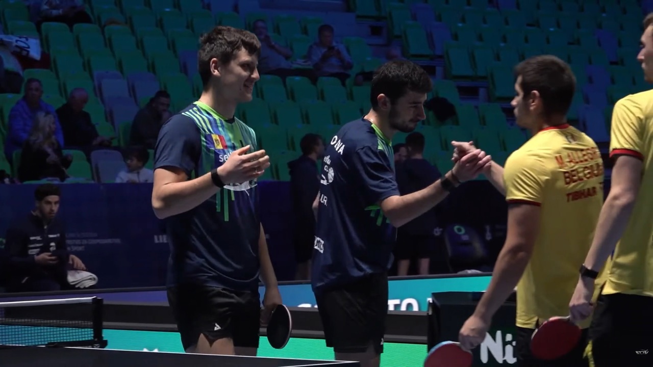 Performanță remarcabilă pentru moldovenii Andrei Puțuntică și Vladislav Ursu la Campionatele Europene de tenis de masă