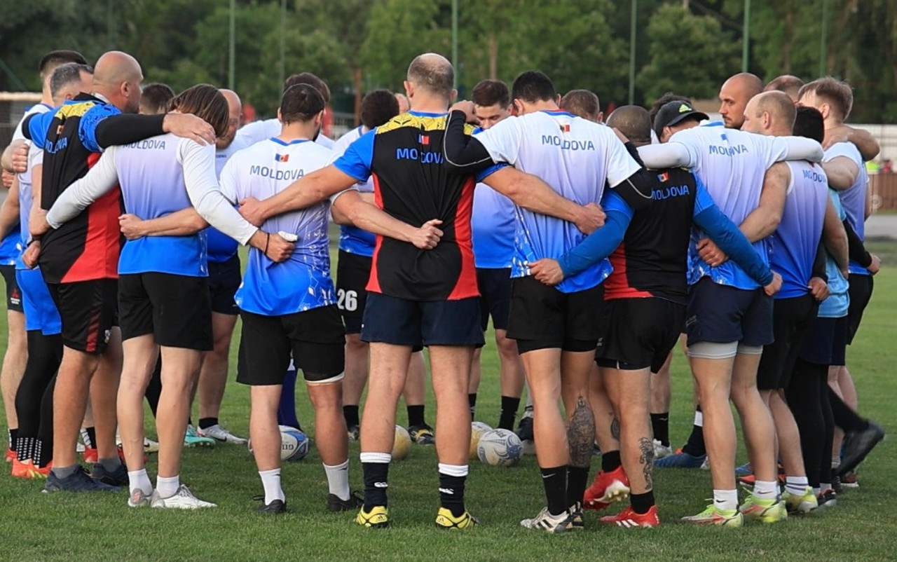 "Haiducii", la un pas de promovare! Echipa națională de rugby a Republicii Moldova, pregătită de barajul cu Danemarca