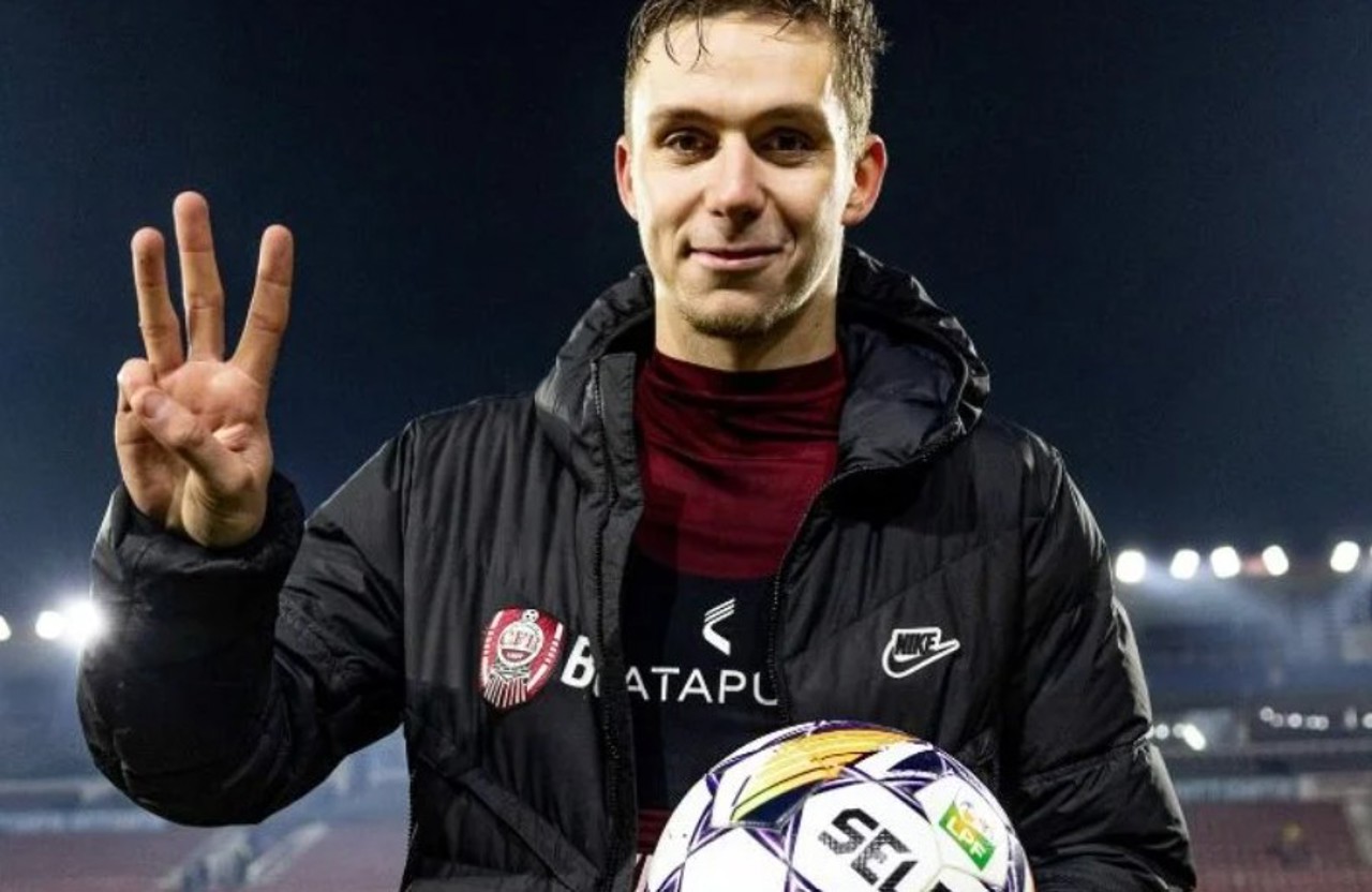 CFR Cluj a învins cu 3:1 acasă pe Farul Constanța. Luis Munteanu a izbutit primul hat-trick din carieră