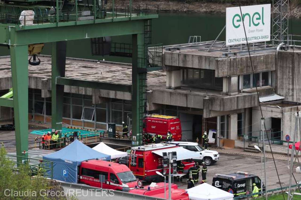 Bilanțul victimelor exploziei de la centrala din Italia crește la șapte morți