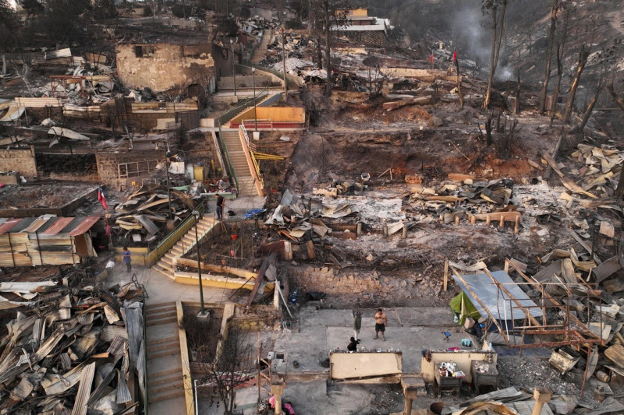Chile: Bilanțul deceselor în incendiile de vegetație a crescut la 112  