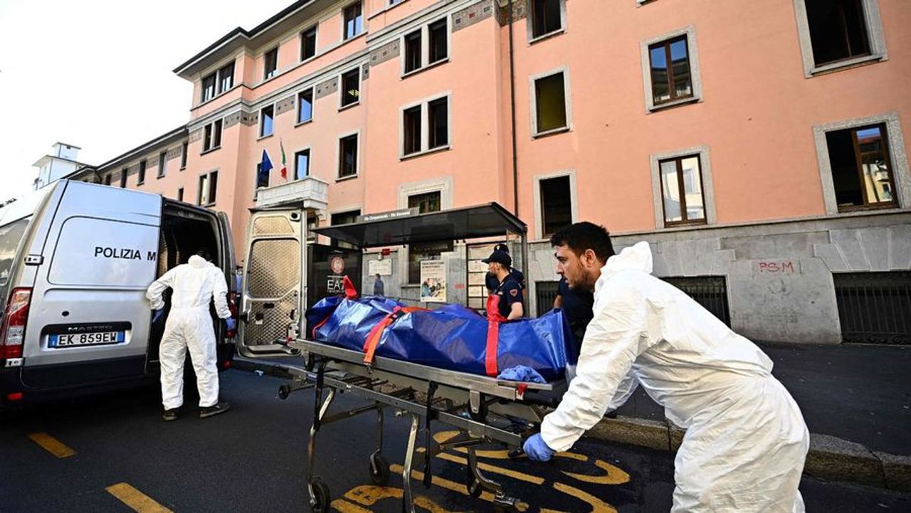 Un incendiu puternic la un azil din Milano a făcut șase victime și peste 80 de răniți