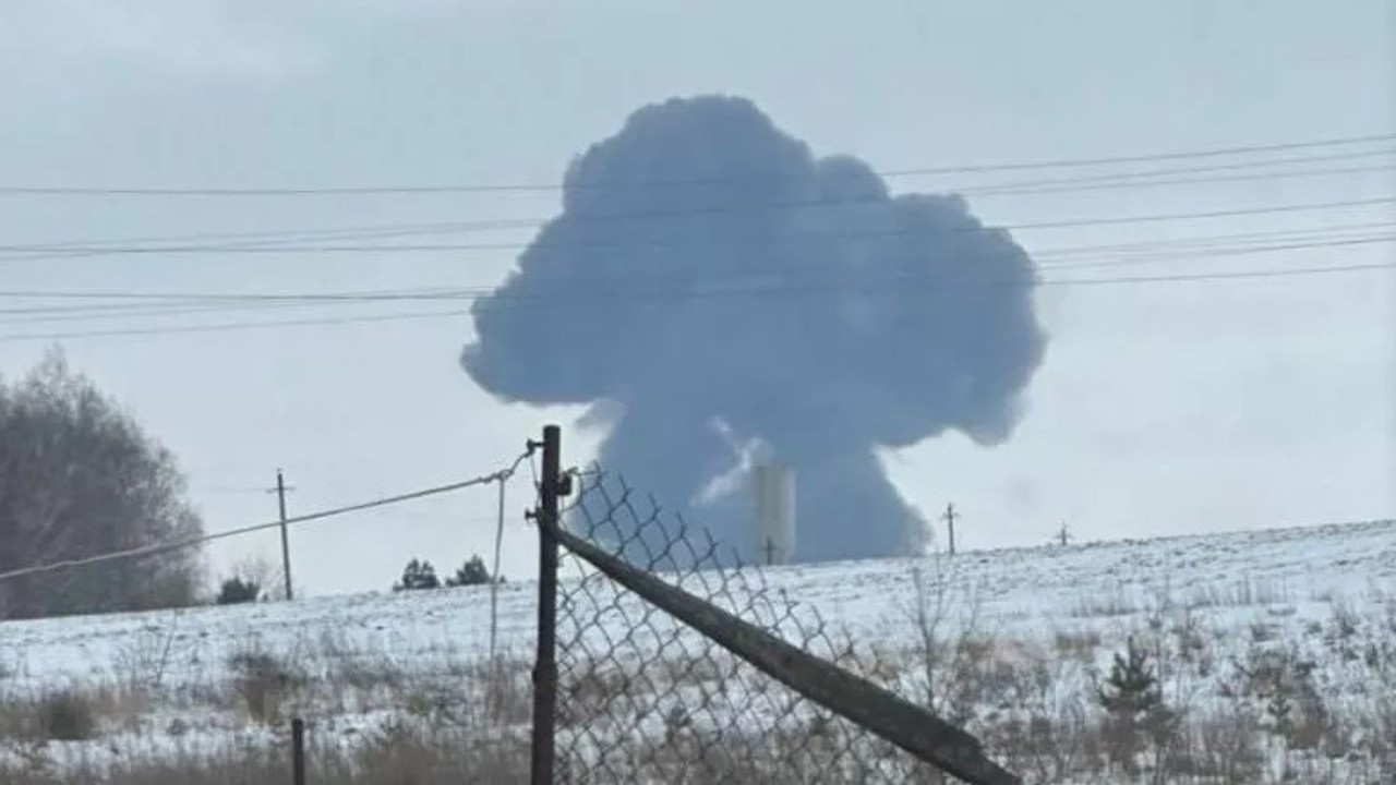 Под Белгородом потерпел крушение Ил-76: Минобороны России заявляет, что на борту перевозили пленных