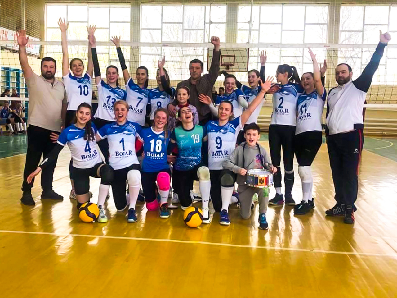 ASEM, the new champion of the Republic of Moldova in women's volleyball