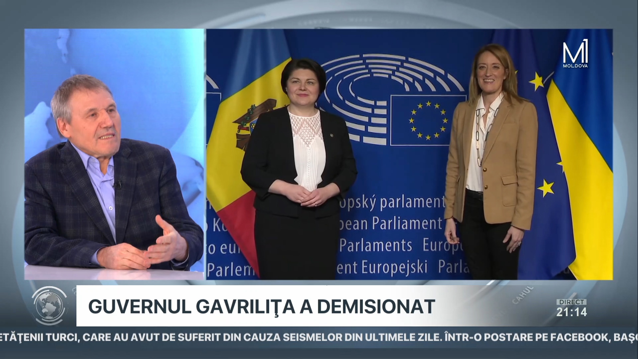 MESAGER din 10 februarie 2023. Guvernul Gavrilița a demisionat