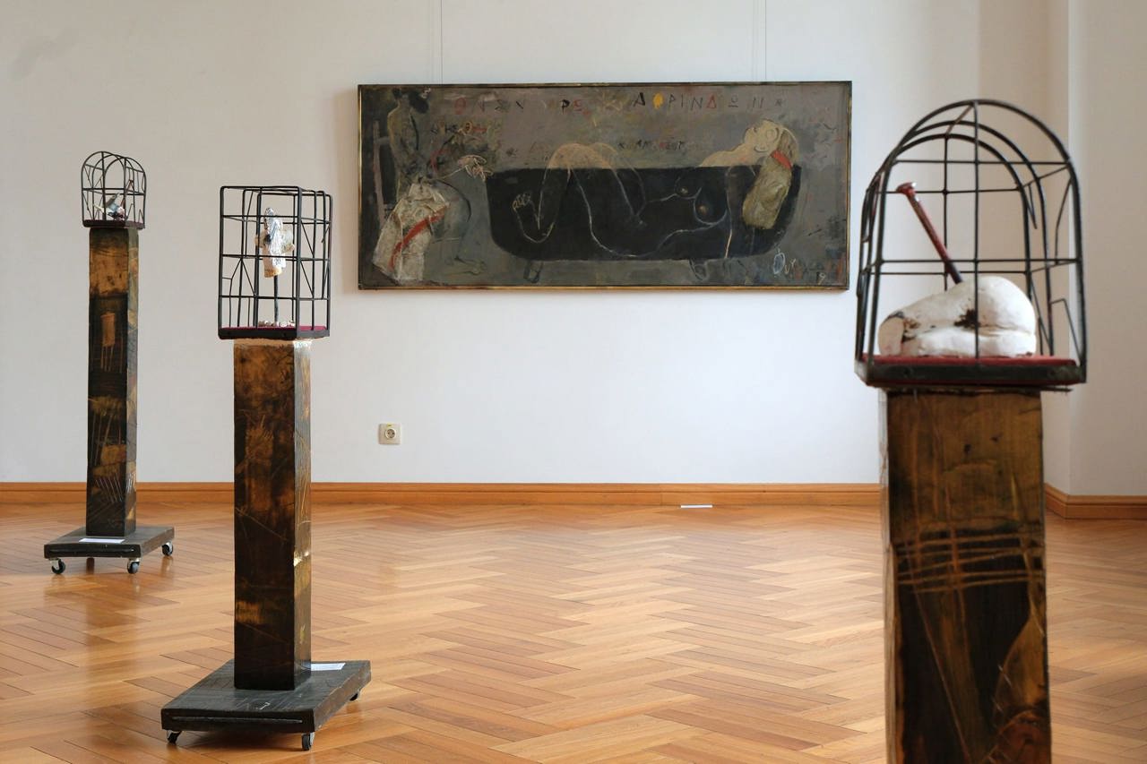 Lucrările pictorului român Gheorghe I. Anghel, expuse la Muzeul de Artă din Chișinău