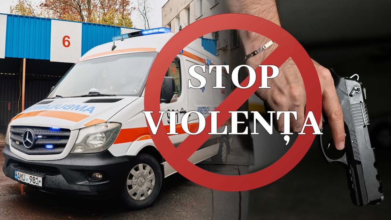 Medici de pe ambulanță, amenințați cu arma la Ungheni. CNAMUP condamnă actul de violență 