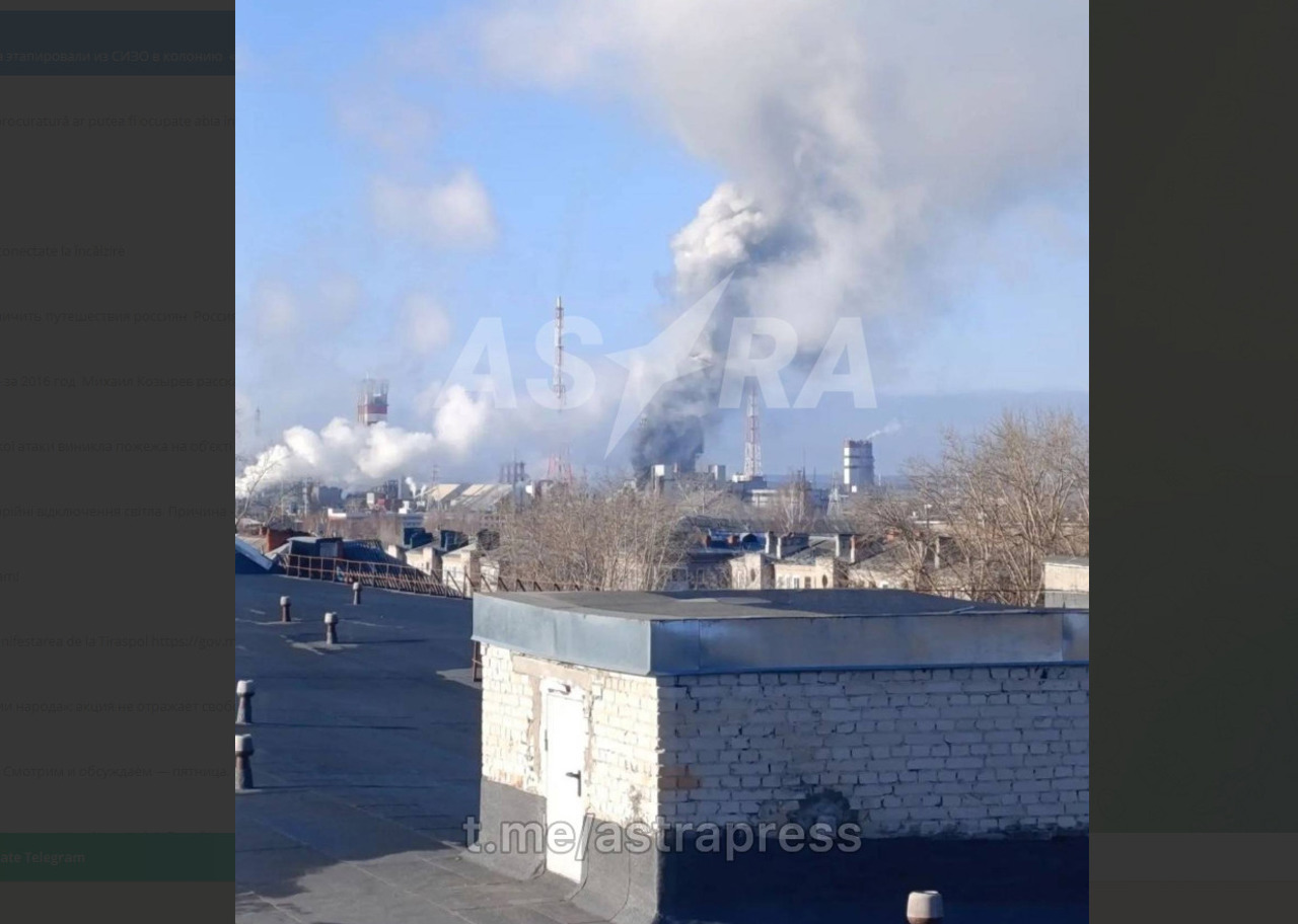 Rusia: Incendiu la uzina chimică „Azot” din regiunea Perm, în urma unui atac cu drone