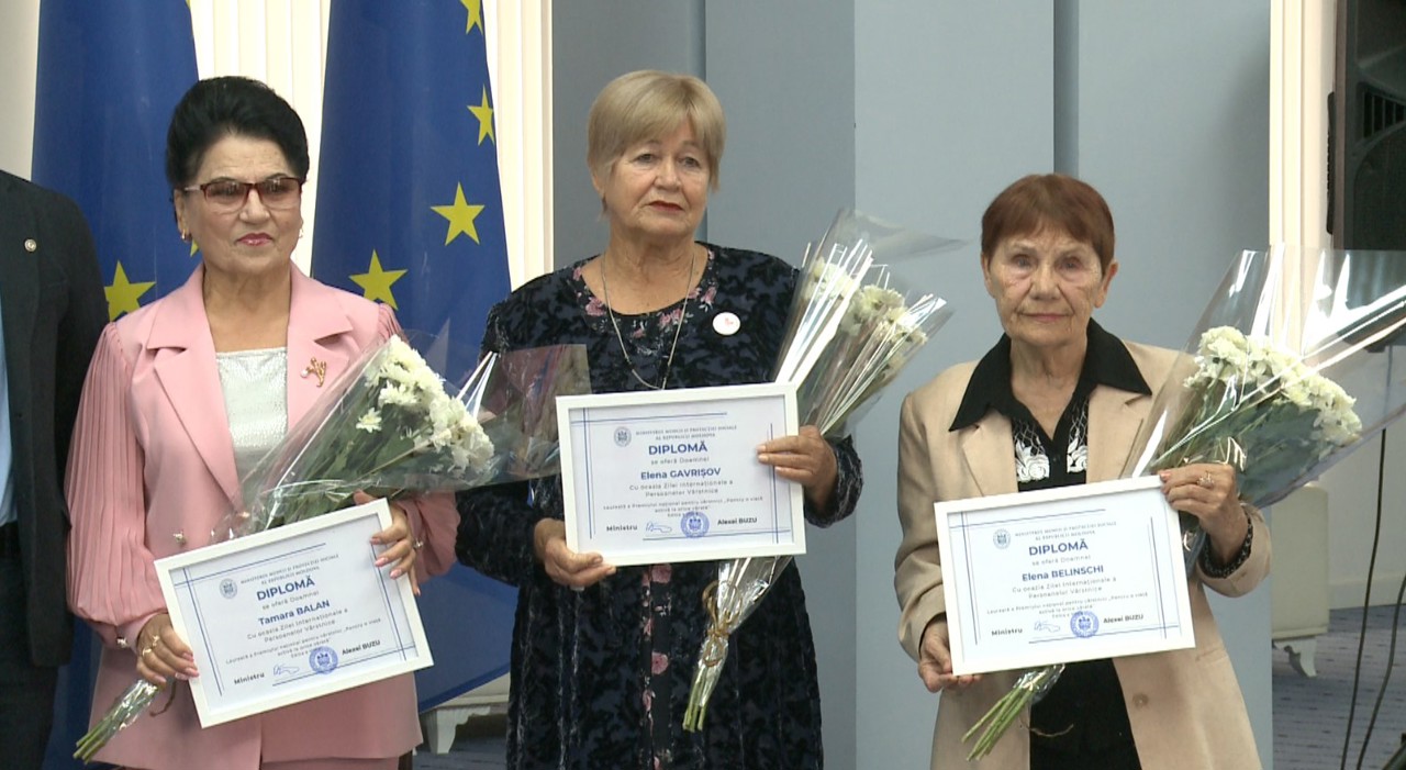 The Republic of Moldova honors its older people: Eight older people awarded 