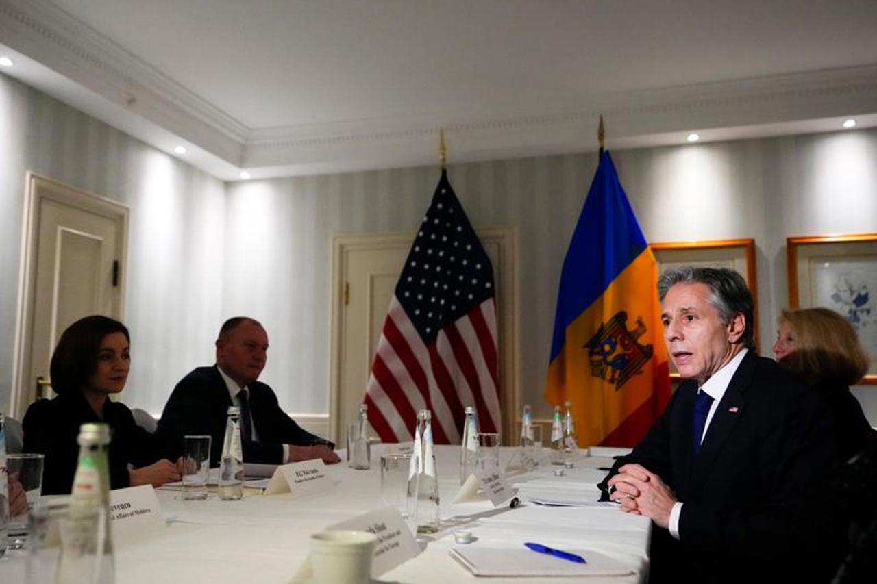 Munich Security Conference // Maia Sandu, meeting with Antony Blinken: the US is "deeply concerned" about Russia's plans against the Republic of Moldova