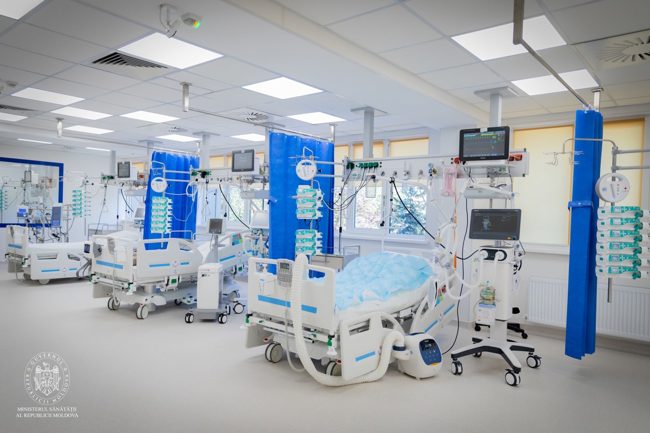O secție ATI și un cabinet de angiografie, inaugurat la Institutul de Medicină Urgentă din Chișinău