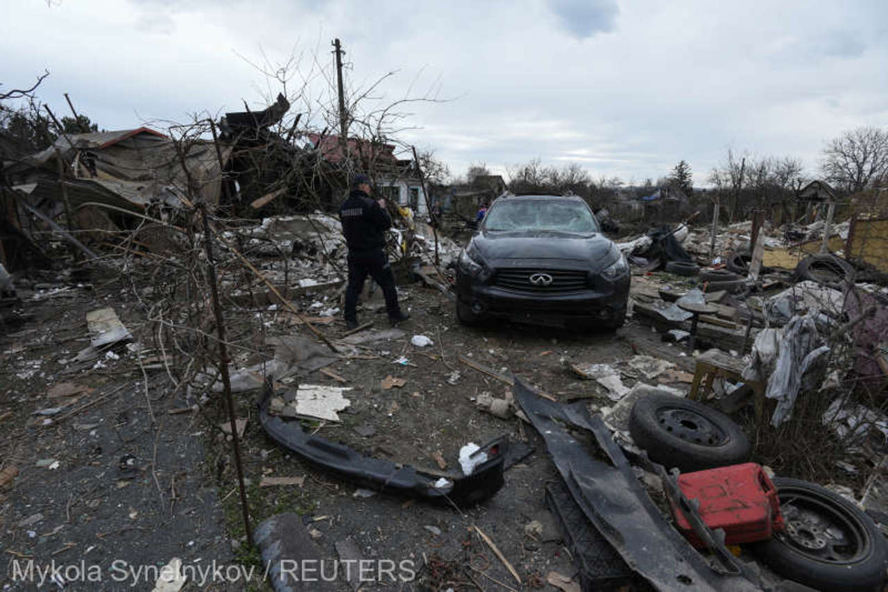 Război în Ucraina: Infrastructuri din regiunea centrală Poltava, vizate de drone și rachete rusești