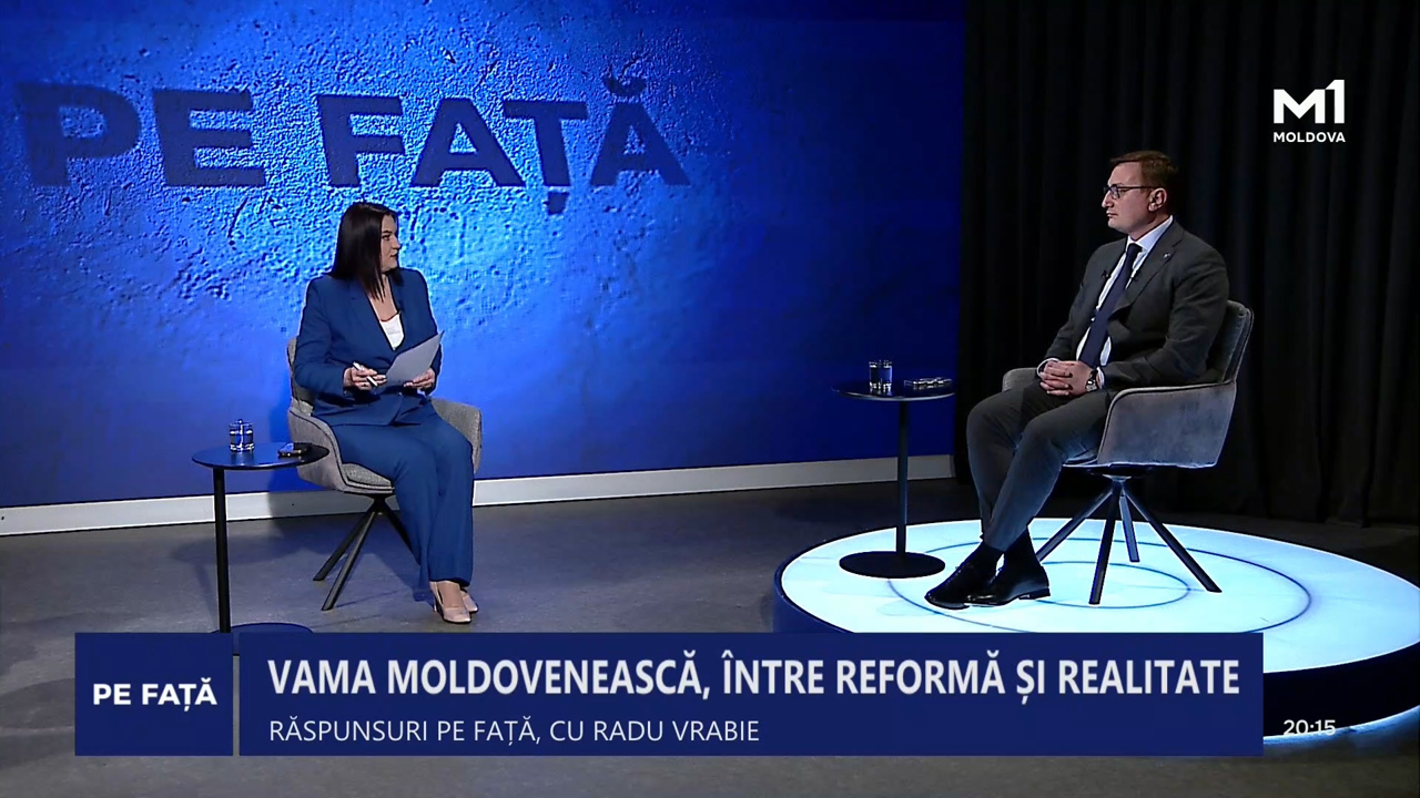 PE FAȚĂ cu Radu Vrabie, directorul Serviciului Vamal // 24.03.2025