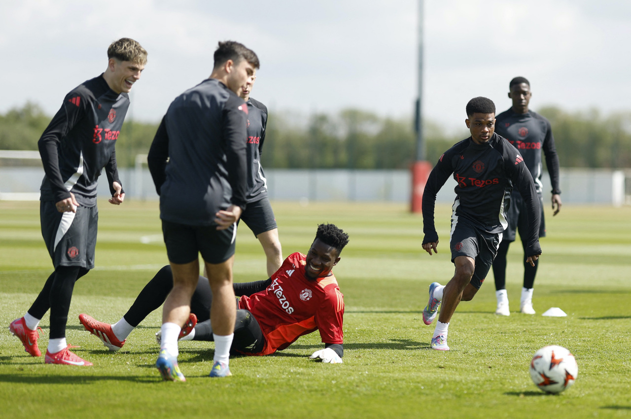 Fotbaliștii echipei Manchester United nu-și permit să se relaxeze înaintea meciului cu Athletic Bilbao