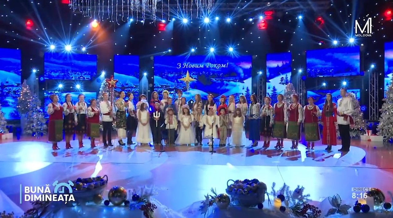 Exclusively on Moldova 1 TV: New Year's Eve concert for the Ukrainian diaspora