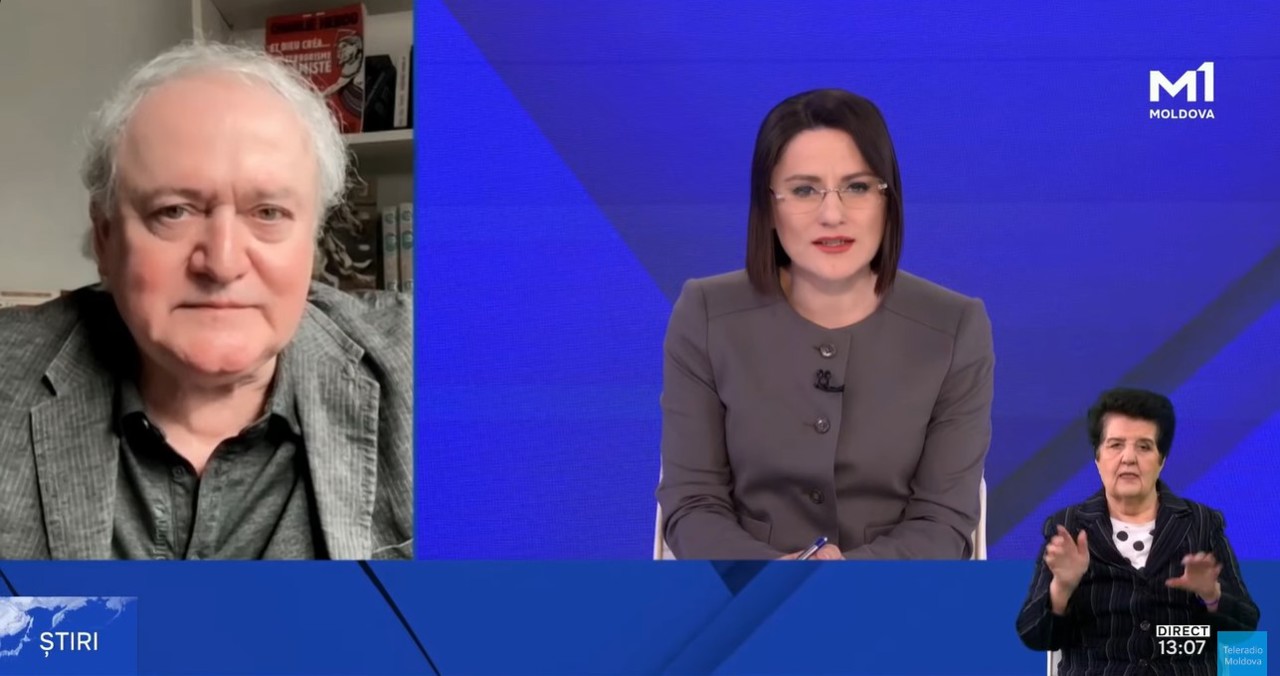 Dan Alexe, la Moldova 1: Occidentul accelerează înarmarea Ucrainei, scenariul păcii rămâne blocat 