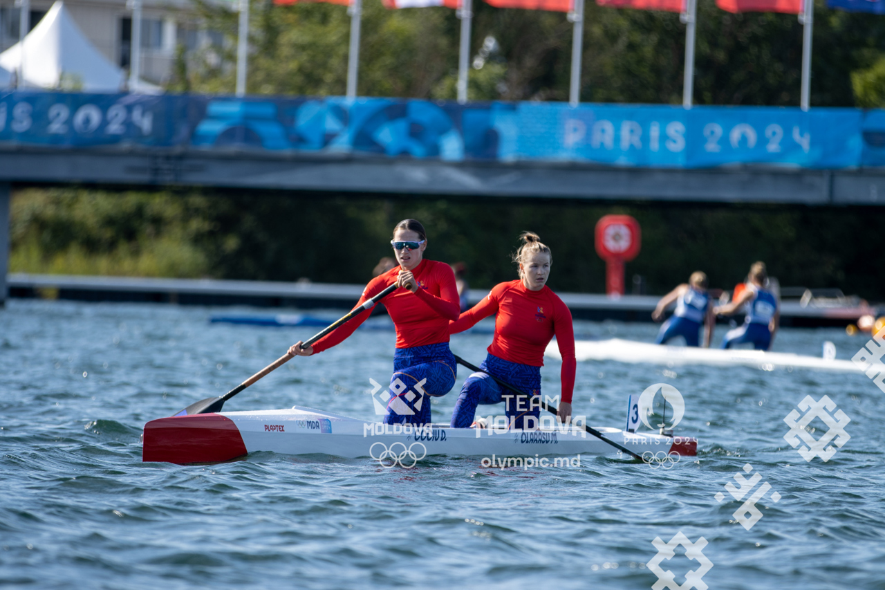 Jocurile Olimpice de la Paris. Olărașu și Cociu s-au clasat pe locul 7 în finala probei de canoe dublu, pe distanța de 500 de metri