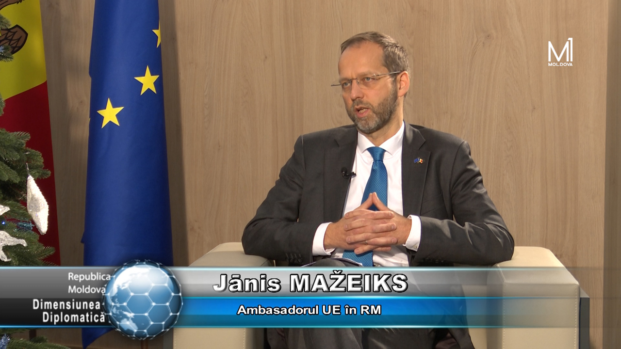 „Dimensiunea Diplomatică” // 15.12.2024 // Jānis Mažeiks, Ambasador al Uniunii Europene în Republica Moldova