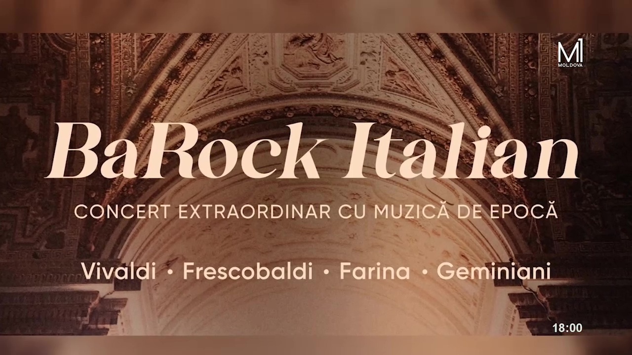 BaRock Italian. Concert extraordinar cu muzica de Epocă 