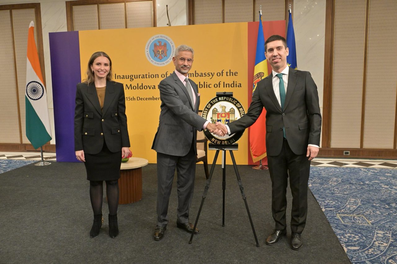 Embassy of the Republic of Moldova in India was officially inaugurated