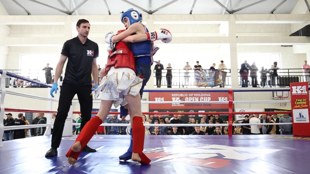 Spectacol total la Chișinău! Cupa Moldovei Open la K-1 a adunat sute de sportivi
