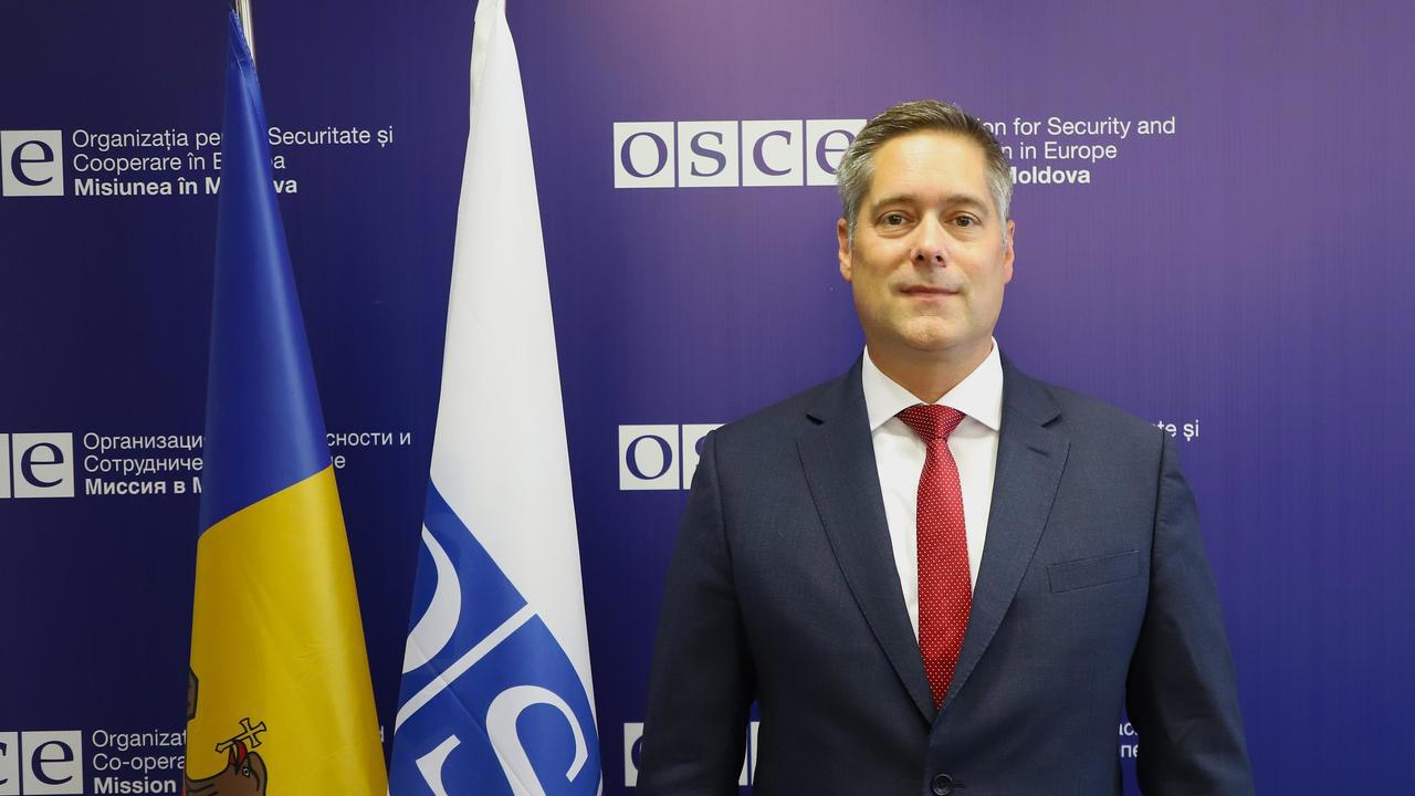 Noul șef al Misiunii OSCE în R. Moldova preia mandatul: „Aștept cu interes să colaborez cu Chișinăul și Tiraspolul”