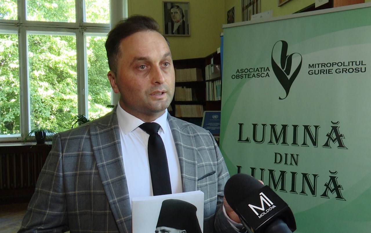 Cercetătorul român Lucian Corduneanu a lansat, la Biblioteca Națională, volumul „Mitropolitul Gurie Grosu”