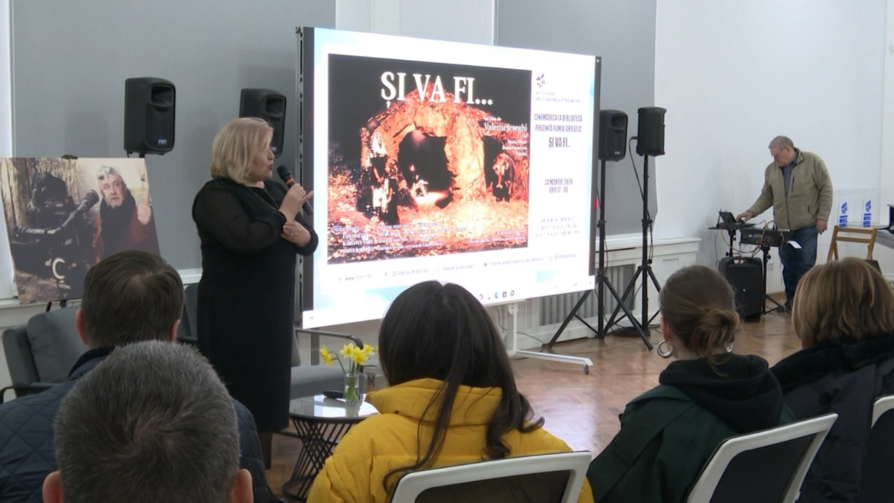 Cinemateca la bibliotecă a debutat cu filmul artistic „Și va fi…”, regizat de Valeriu Jereghi 