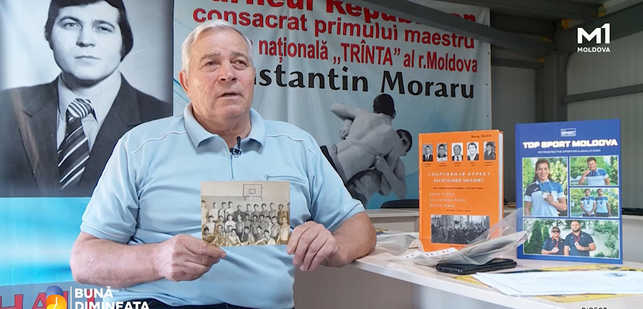 Constantin Moraru, the first Master of Sport in wrestling aims to create a museum for this sport