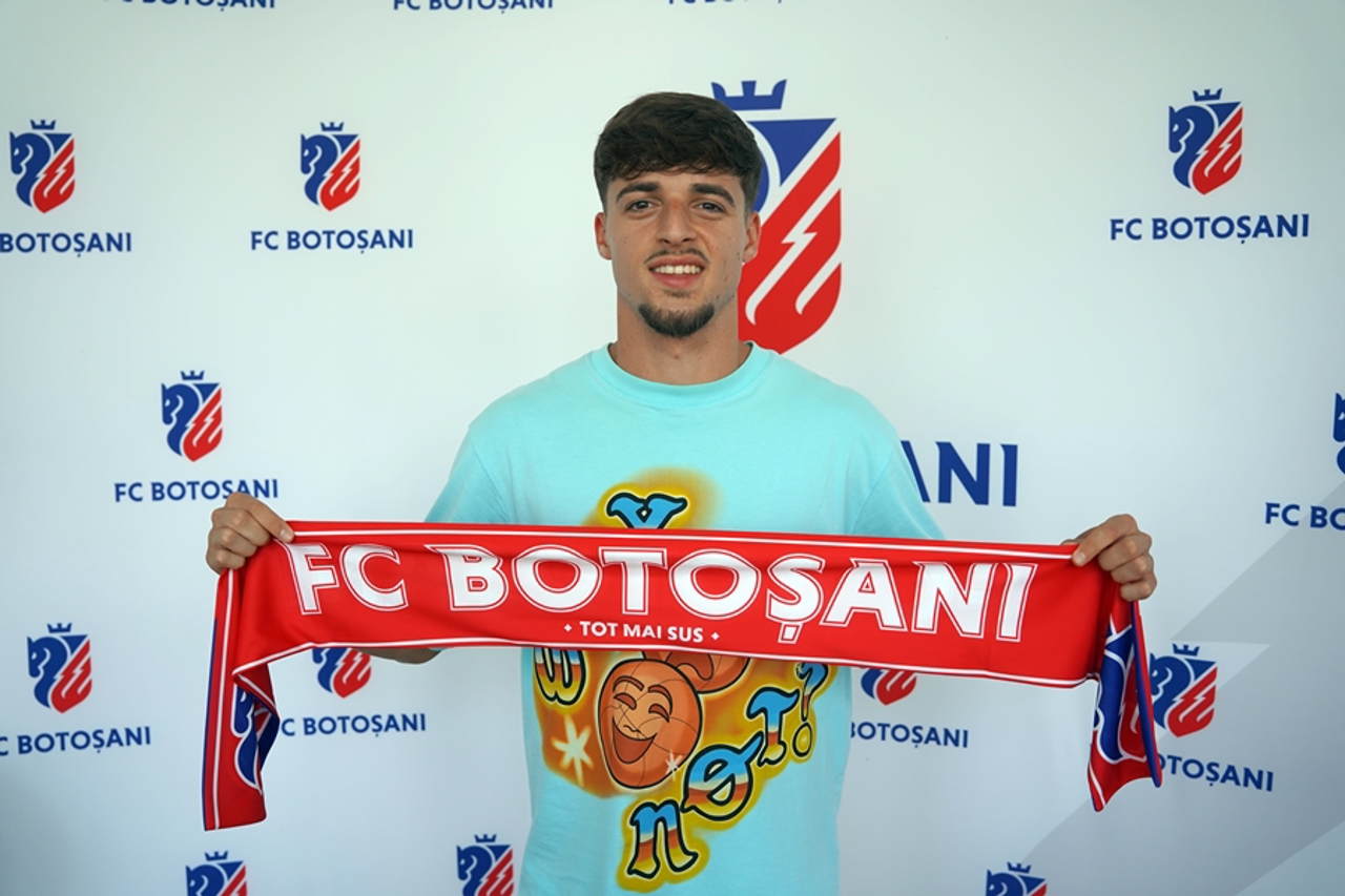 Ștefan Bodișteanu și-a găsit o nouă echipă! Fotbalistul originar din Chișinău a semnat cu FC Botoșani