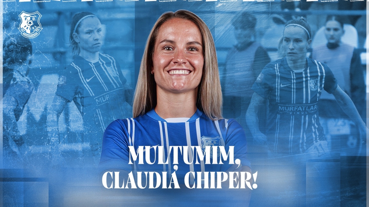 Claudia Chiper a plecat de la Farul Constanța 